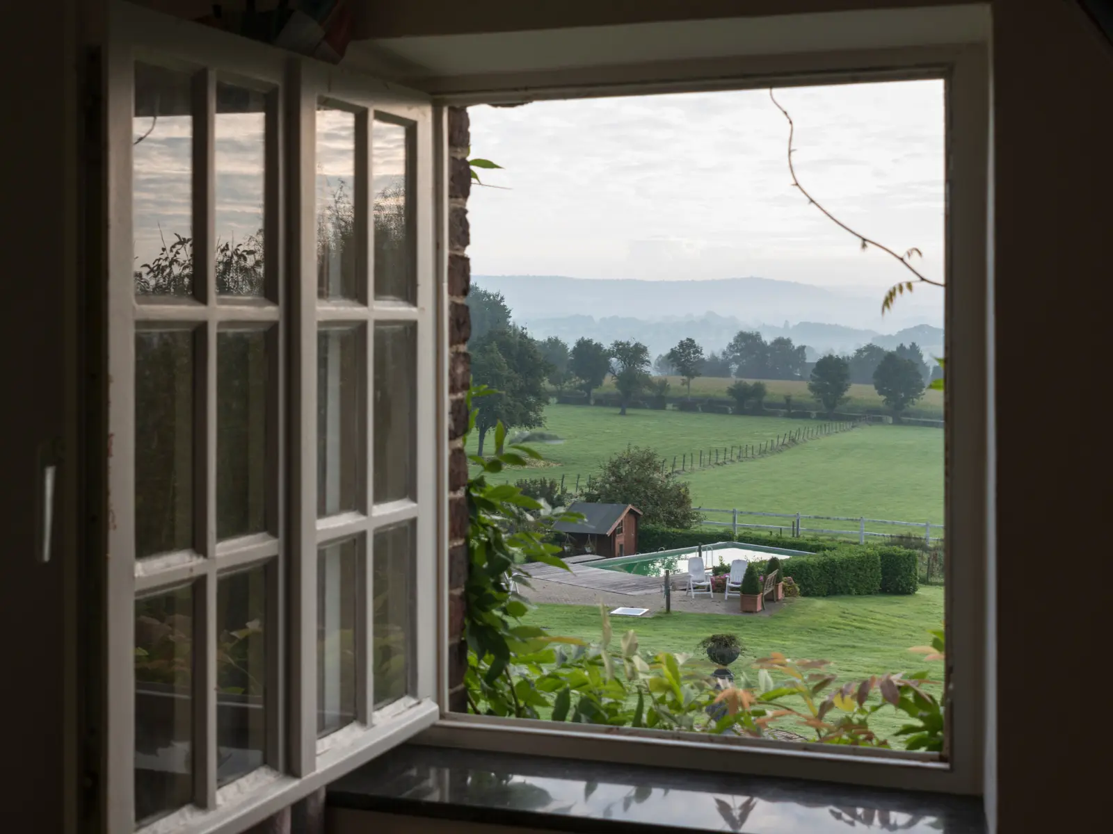 Opening a window
