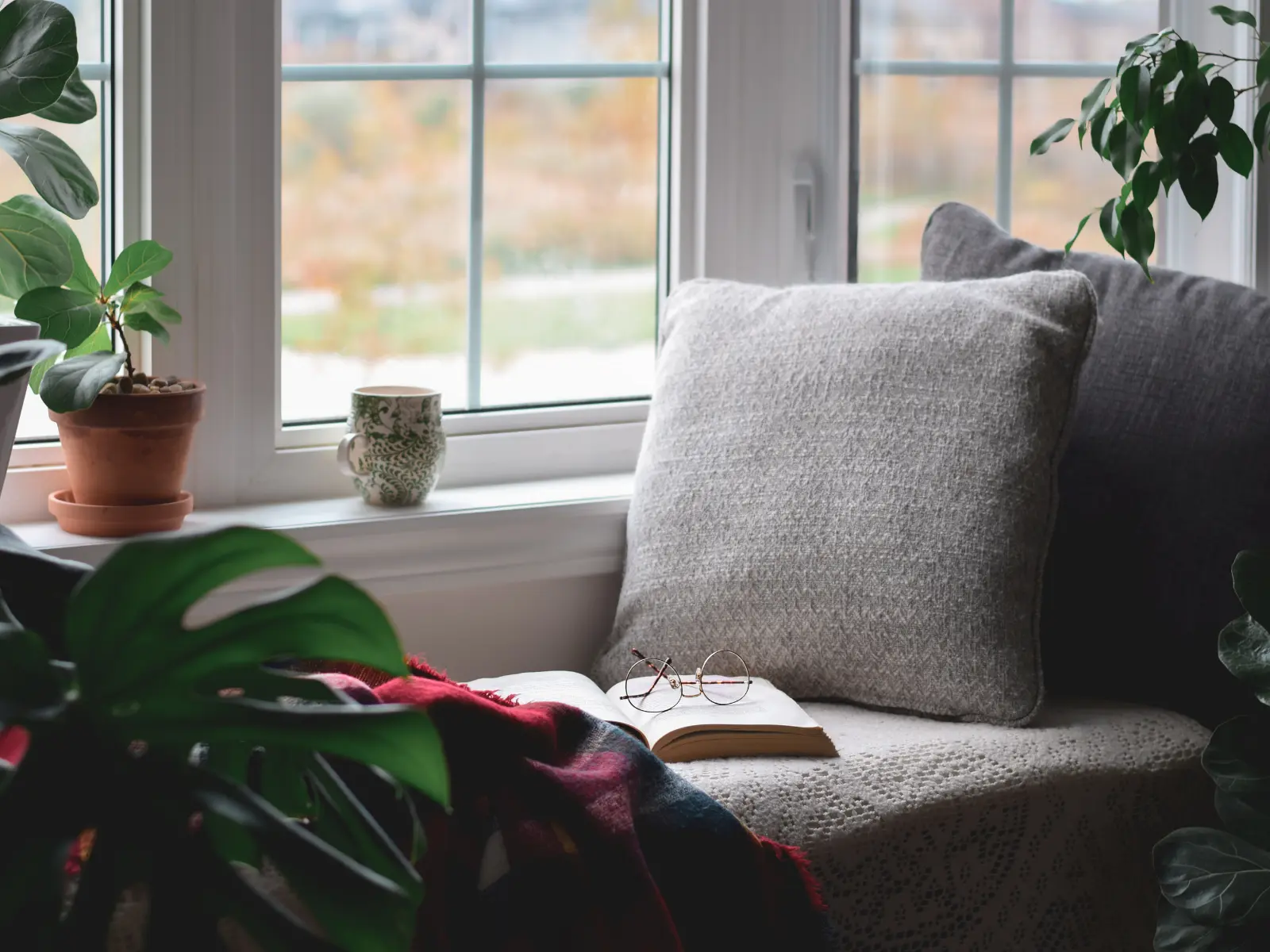 A seat near window