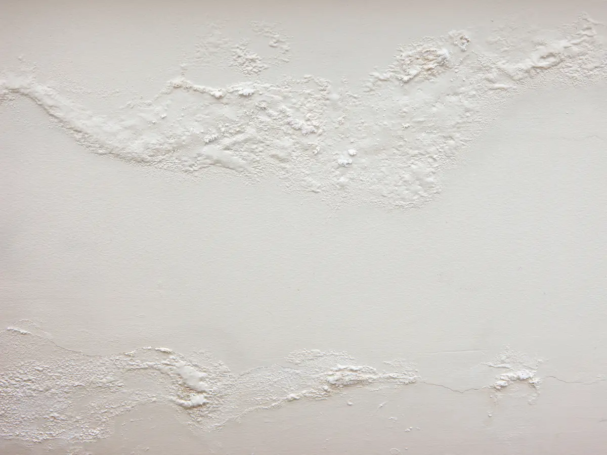 Paint bubbling