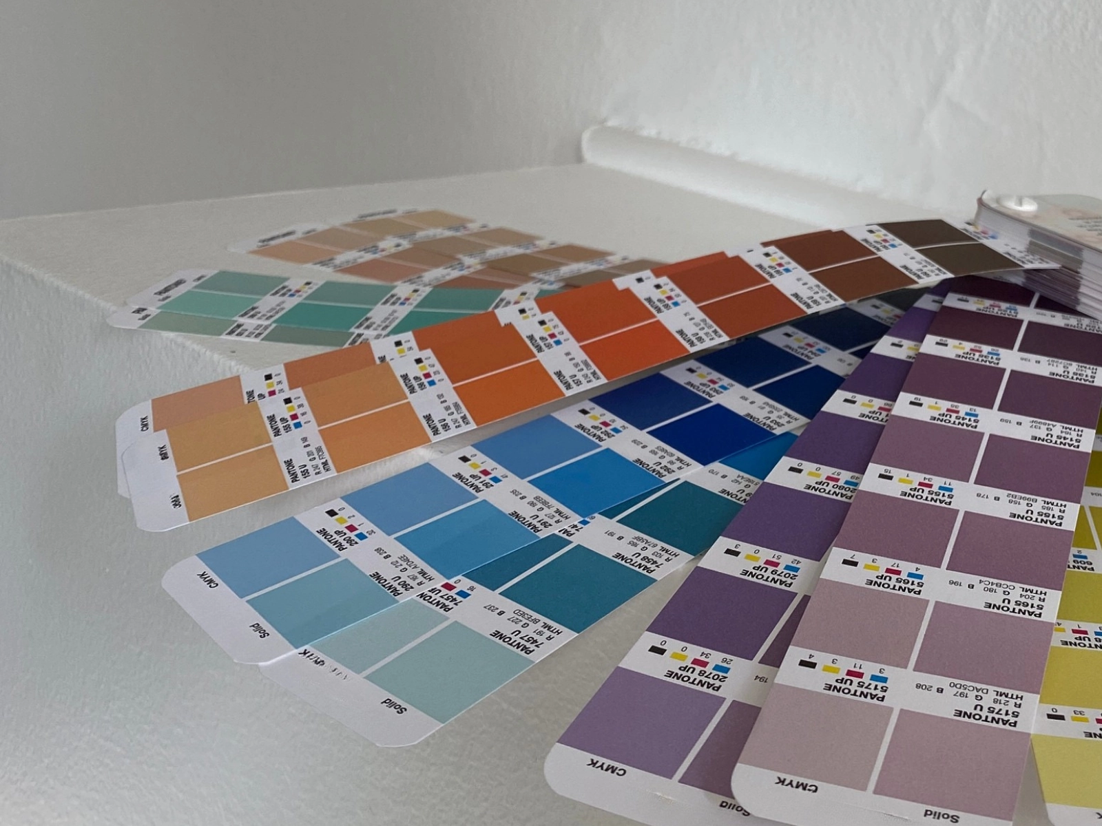 Colour swatches