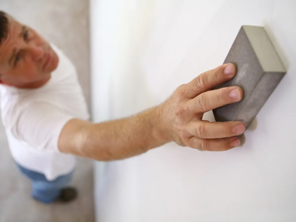 Sanding wall