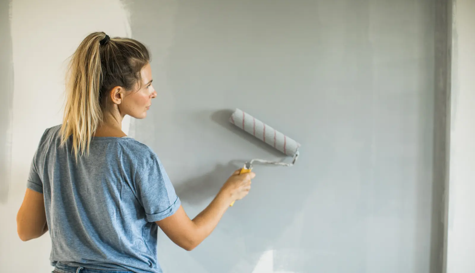 Woman painting