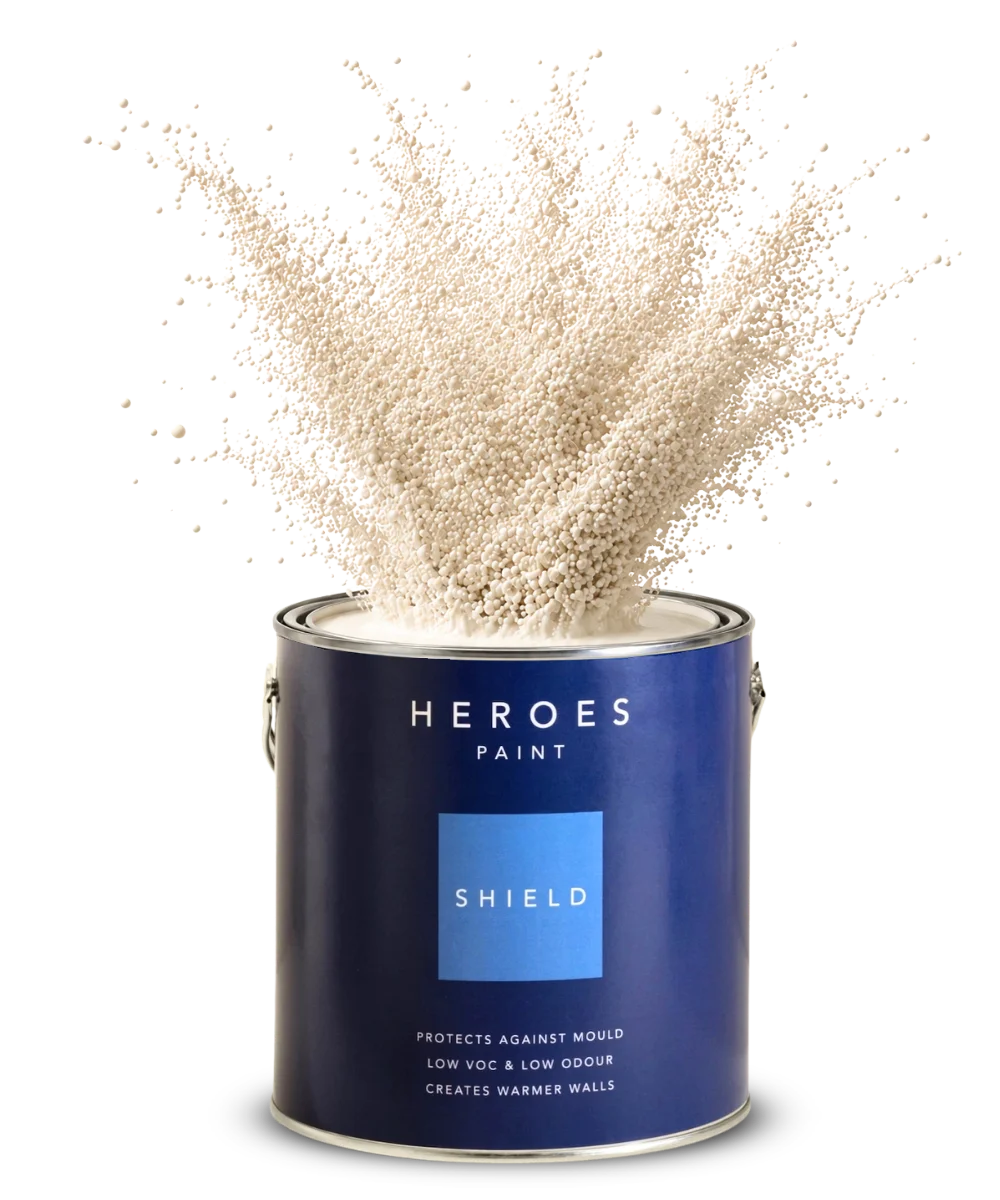 Heroes Shield paint tin