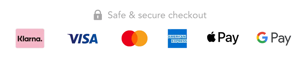 Safe & secure checkout